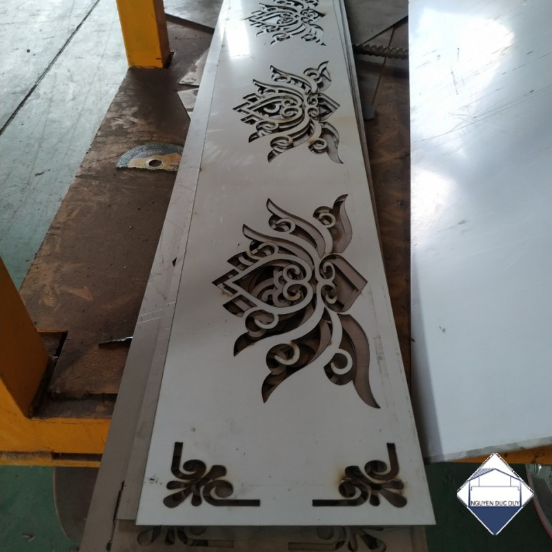 Cắt CNC thép hoa văn