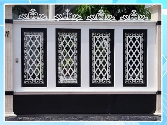 Giải pháp trang trí cổng, hàng rào bằng CNC giúp tăng giá trị công trình